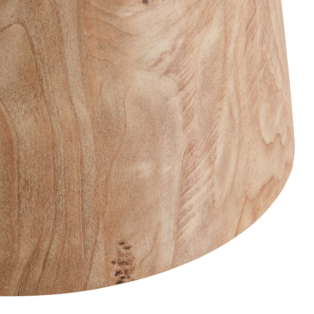 Table basse Talia - Effet ronce clair