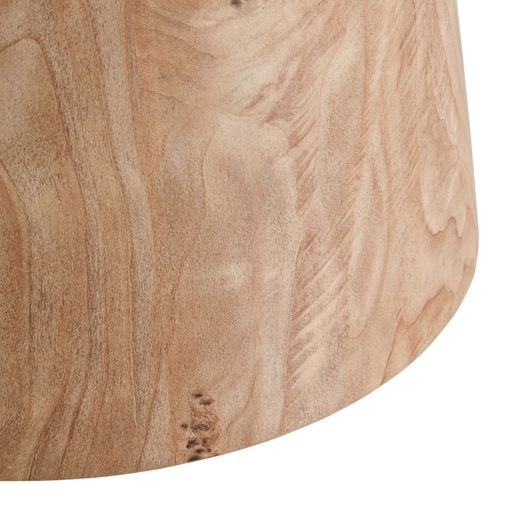 Table basse Talia - Effet ronce clair