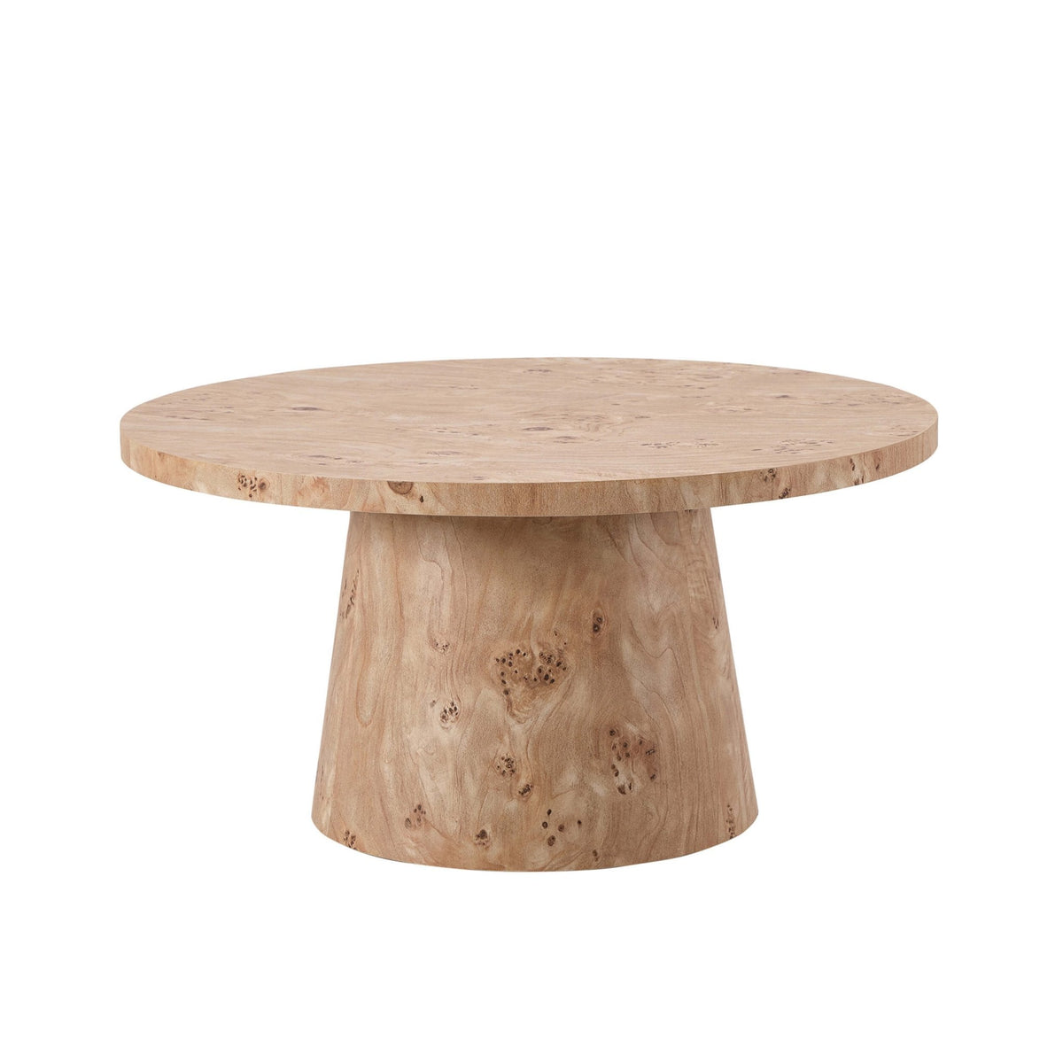 Dusklia - Talia Coffee Table - Light Burl Effect
