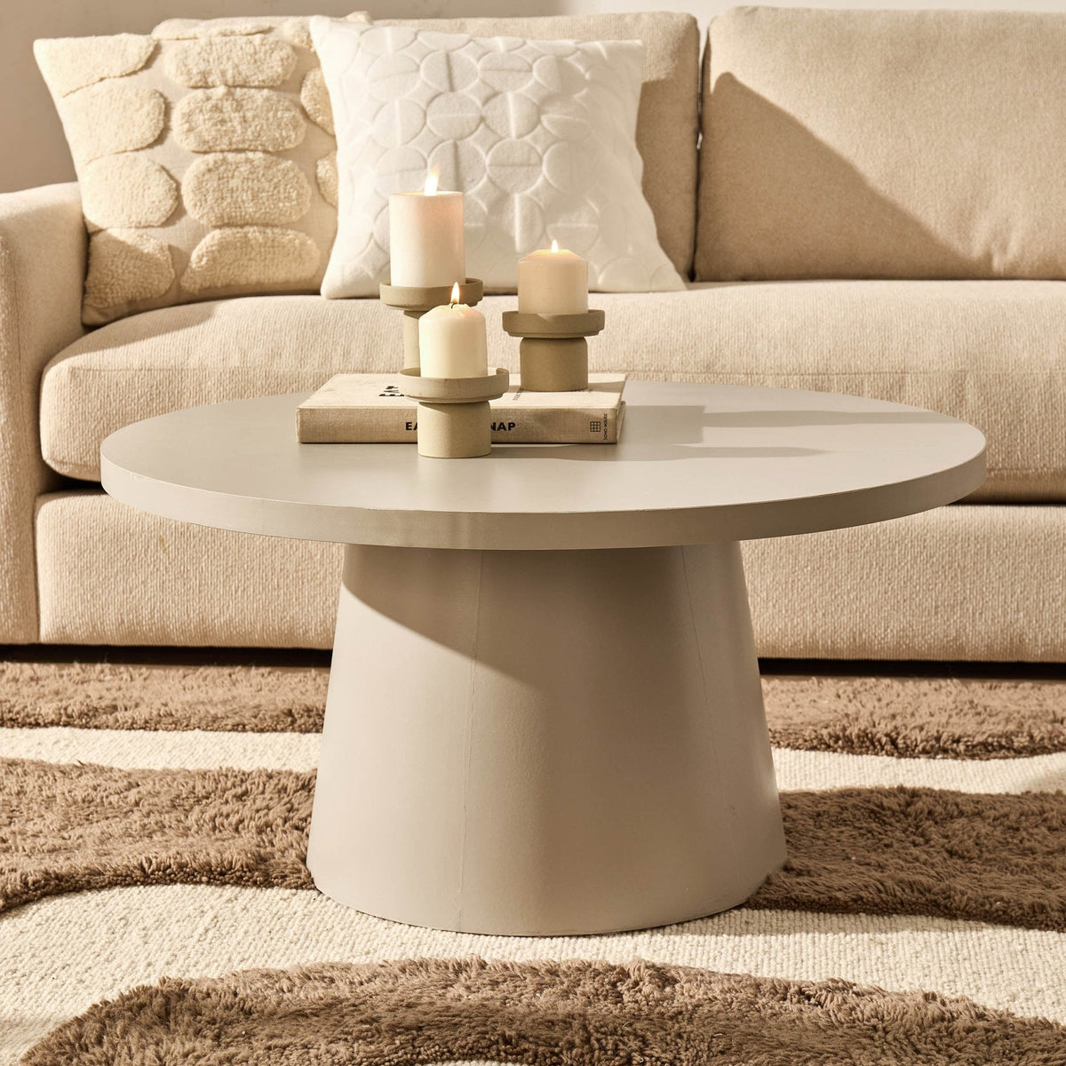 Dusklia - Talia Coffee Table - Taupe
