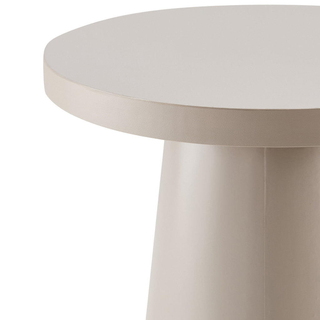 Dusklia - Talia Side Table - Taupe