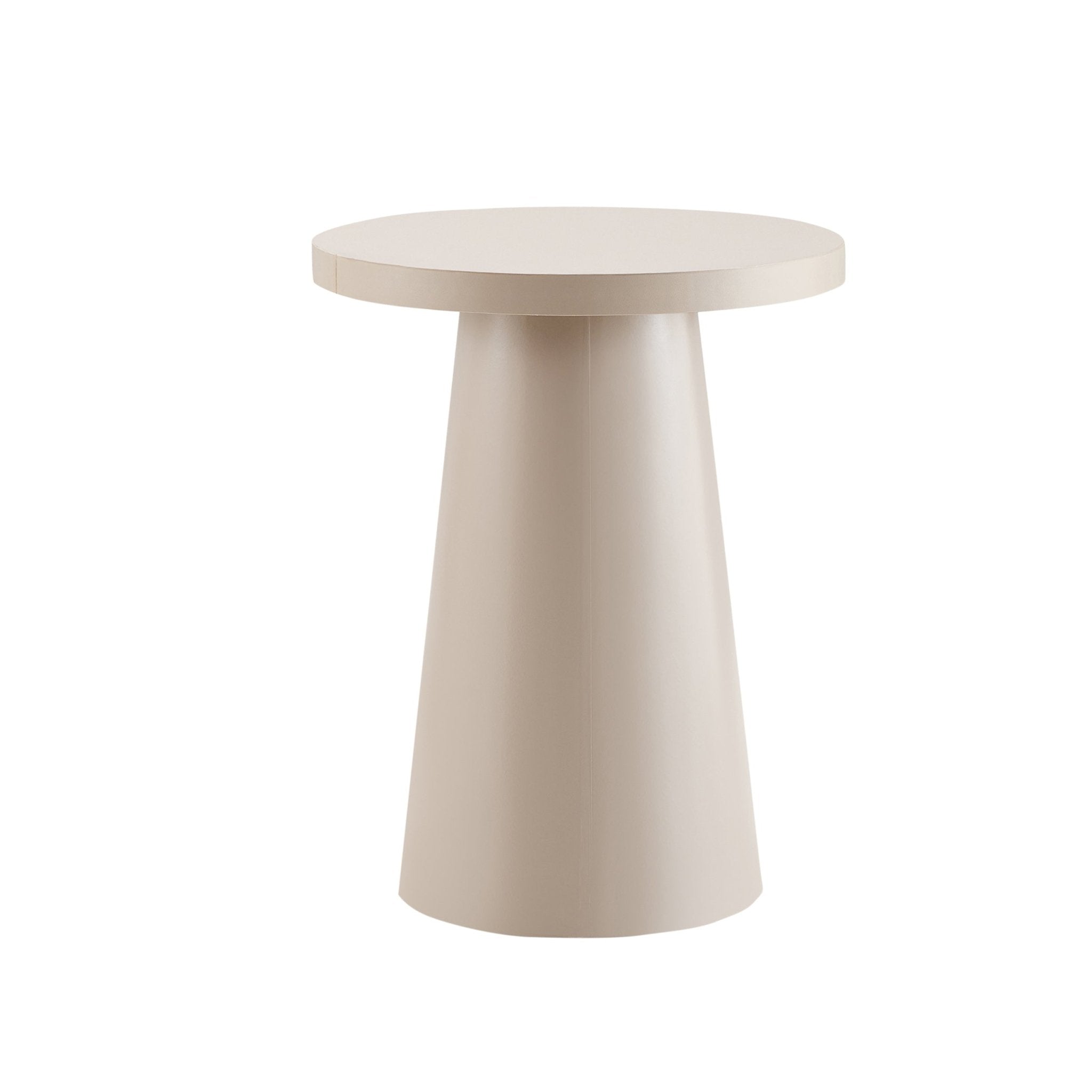 Dusklia - Talia Side Table - Taupe