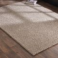 Dusklia - Theo Handwoven Wool Rug - Natural Light Cream