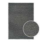 Dusklia - Theo Handwoven Wool Rug - Charcoal