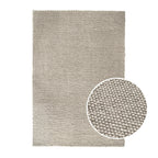 Dusklia - Theo Handwoven Wool Rug - Taupe