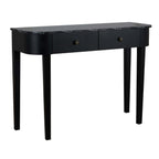 Dusklia - Tilda Console Table - Black/Marble Top