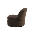 Dusklia - Tilly Swivel Accent Chair - Textured Cappuccino