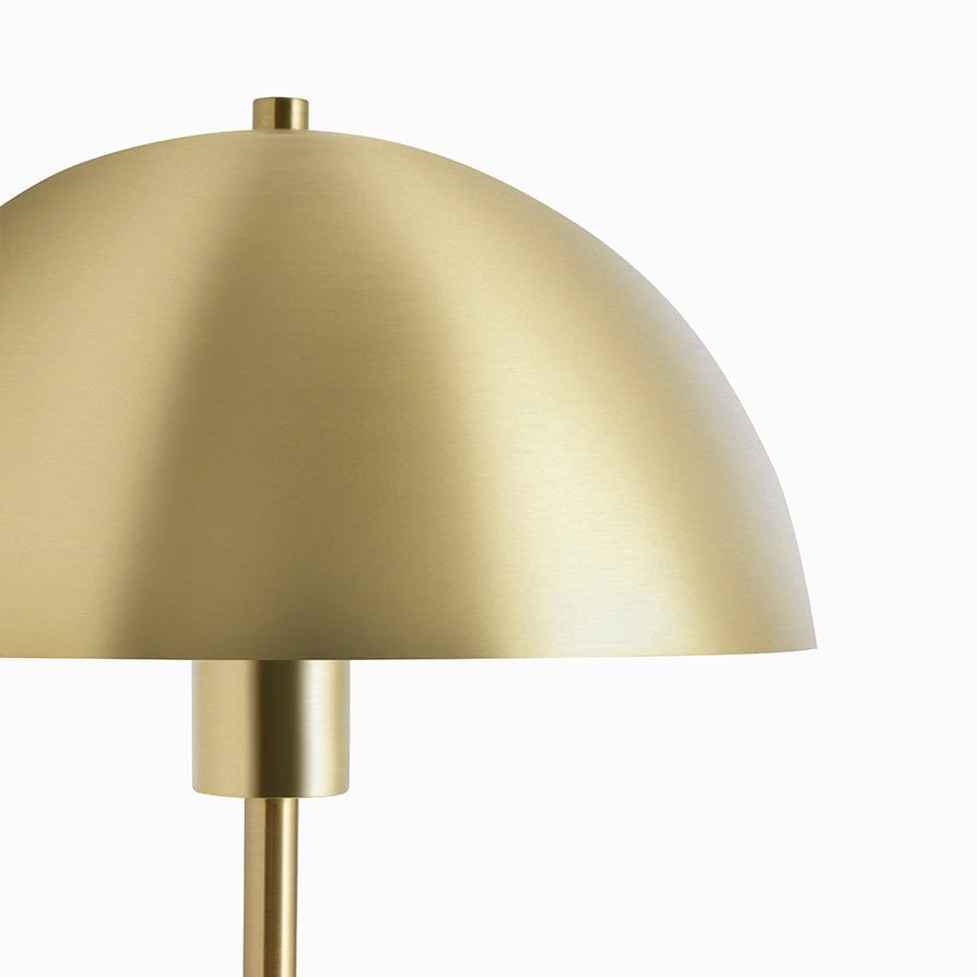 Dusklia - Titan Gold Domed Floor Lamp