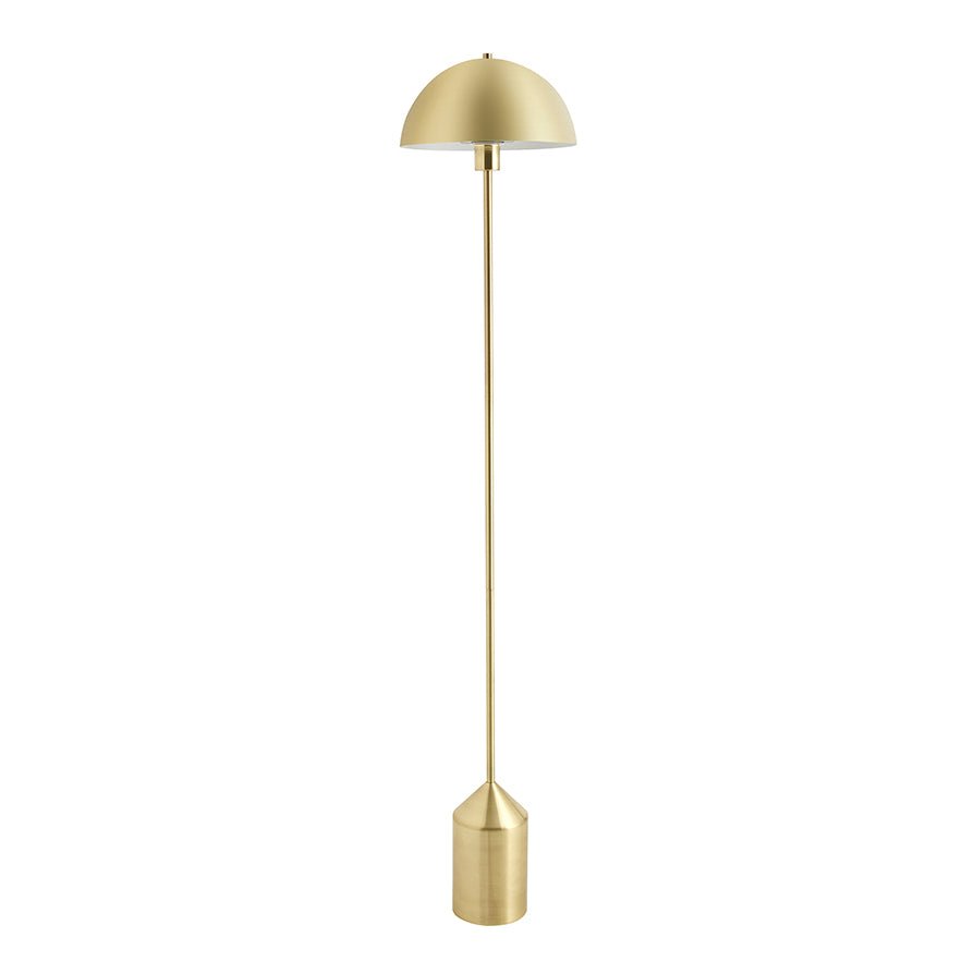 Dusklia - Titan Gold Domed Floor Lamp