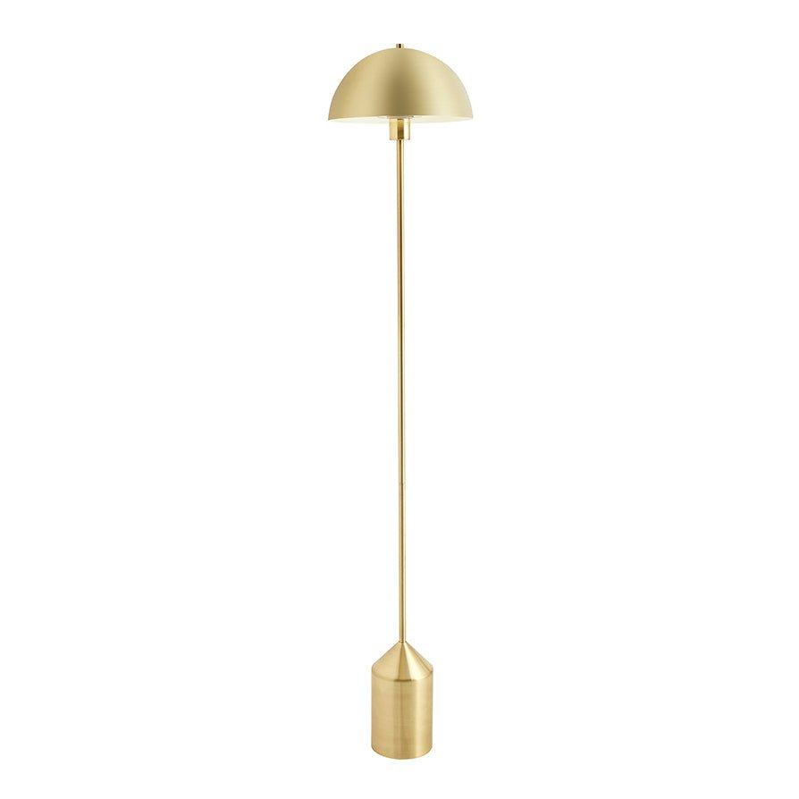 Dusklia - Titan Gold Domed Floor Lamp