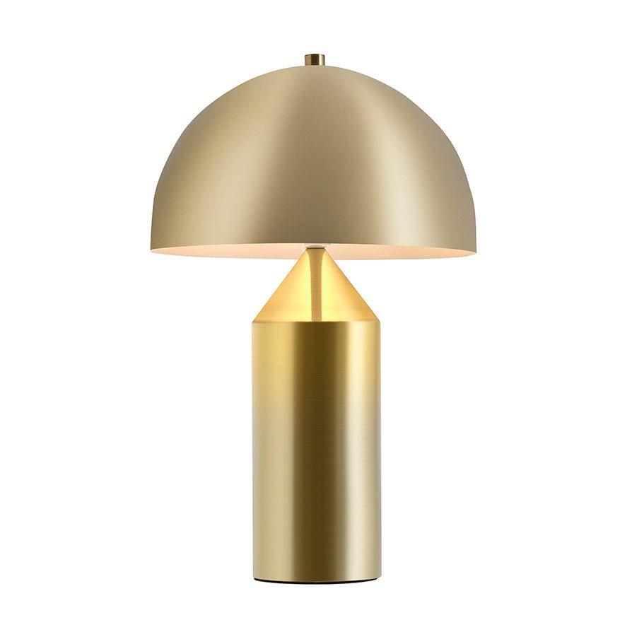 Dusklia - Titan Gold Domed Table Lamp