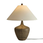 Dusklia - Tribeca Resin Table Lamp - Black