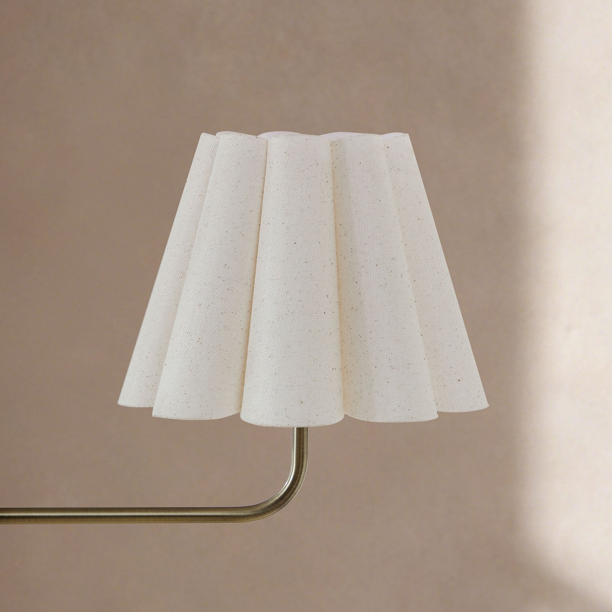 Dusklia - Trinity Pleated 2 Light Chandelier - Gold