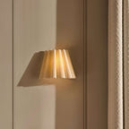 Dusklia - Trinity Rechargeable Pleated Wall Light - White