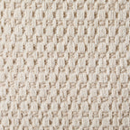 Dusklia - Tufted Chenille Cushion Cover - Cream/Black