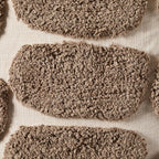 Dusklia - Tufted Pattern Cushion Cover - Taupe