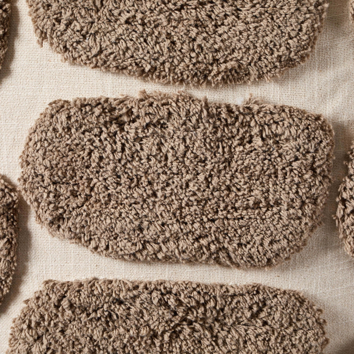 Dusklia - Tufted Pattern Sofa Cushion Cover - Taupe