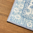 Dusklia - Uma Persian Style Machine Washable Runner - Blue