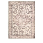 Dusklia - Uma Persian Style Machine Washable Rug - Brown