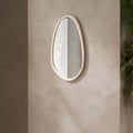 Dusklia - Umah Wood Pond Mirror - White