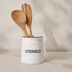 Dusklia - Utensil Holder - White