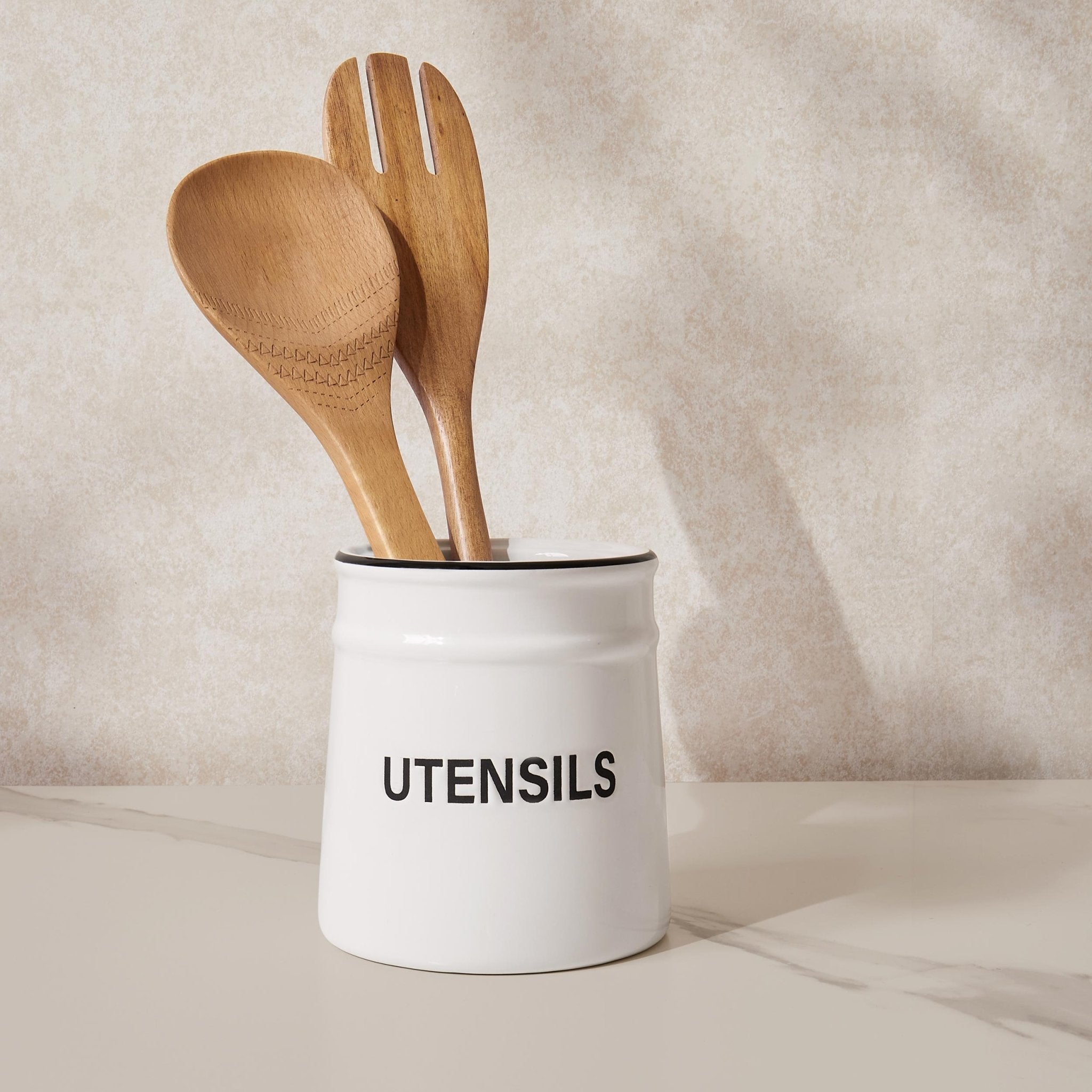 Dusklia - Utensil Holder - White