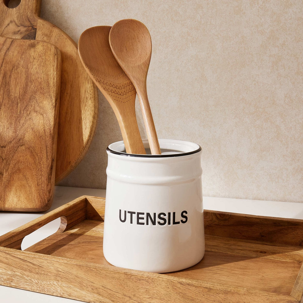 Dusklia - Utensil Holder - White