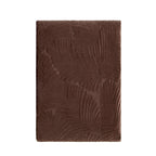 Dusklia - Valletta Leaf Matelasse Bedspread - Chocolate