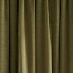 Dusklia - Velvet Thermal Blackout Pinch Pleat - Olive