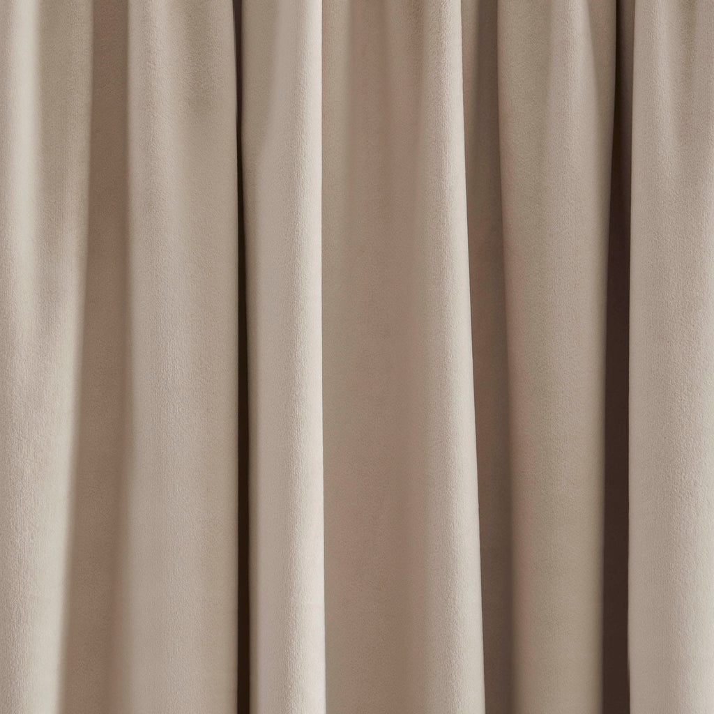 Dusklia - Velvet Thermal Blackout Pinch Pleat - Taupe