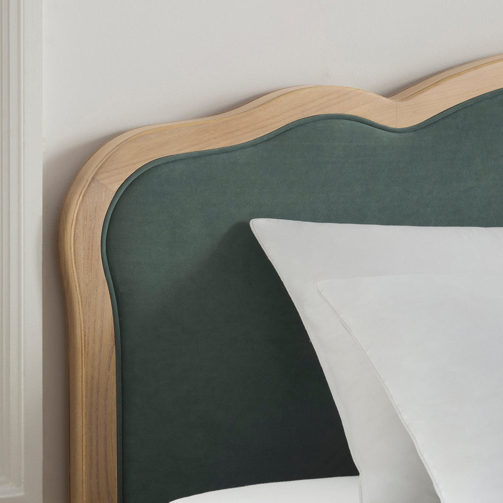 Dusklia - Versailles Bed Frame - Green