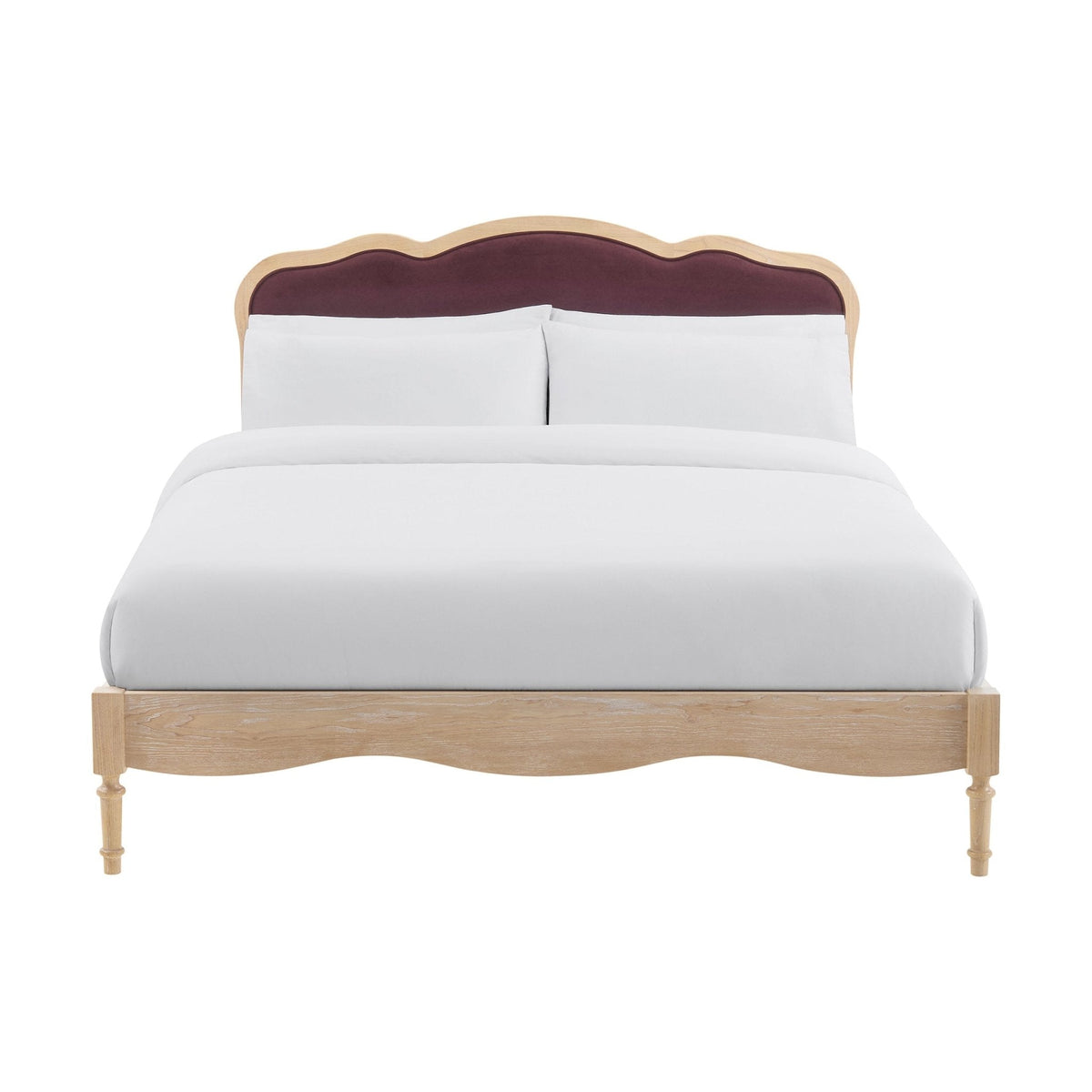 Dusklia - Versailles Bed Frame - Plum