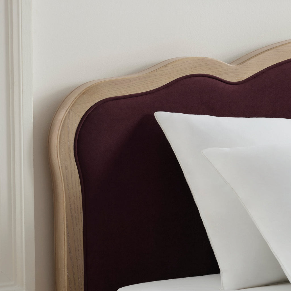Dusklia - Versailles Bed Frame - Plum