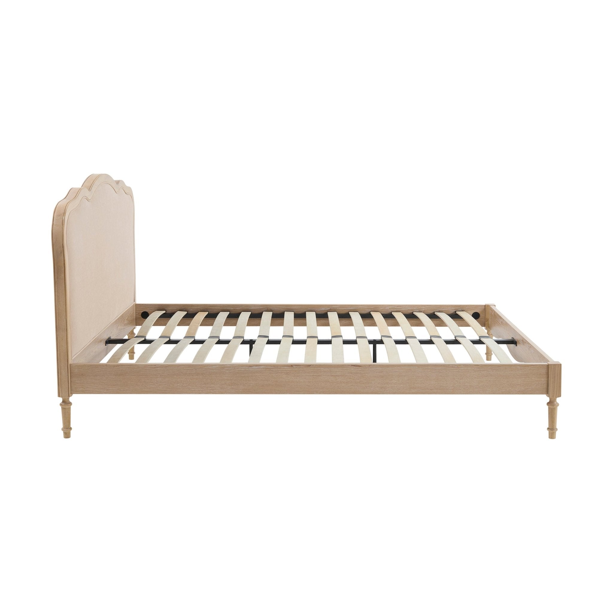 Dusklia - Versailles Bed Frame - Stone