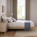 Dusklia - Versailles Bed Frame - Stone