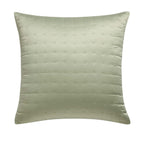 Dusklia - Vienna Quilted Satin Cushion Cover - Sage