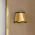 Dusklia - Vivienne Rechargeable Contrast Edge Scallop Wall light - White