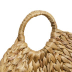 Dusklia - Water Hyacinth Basket - Natural