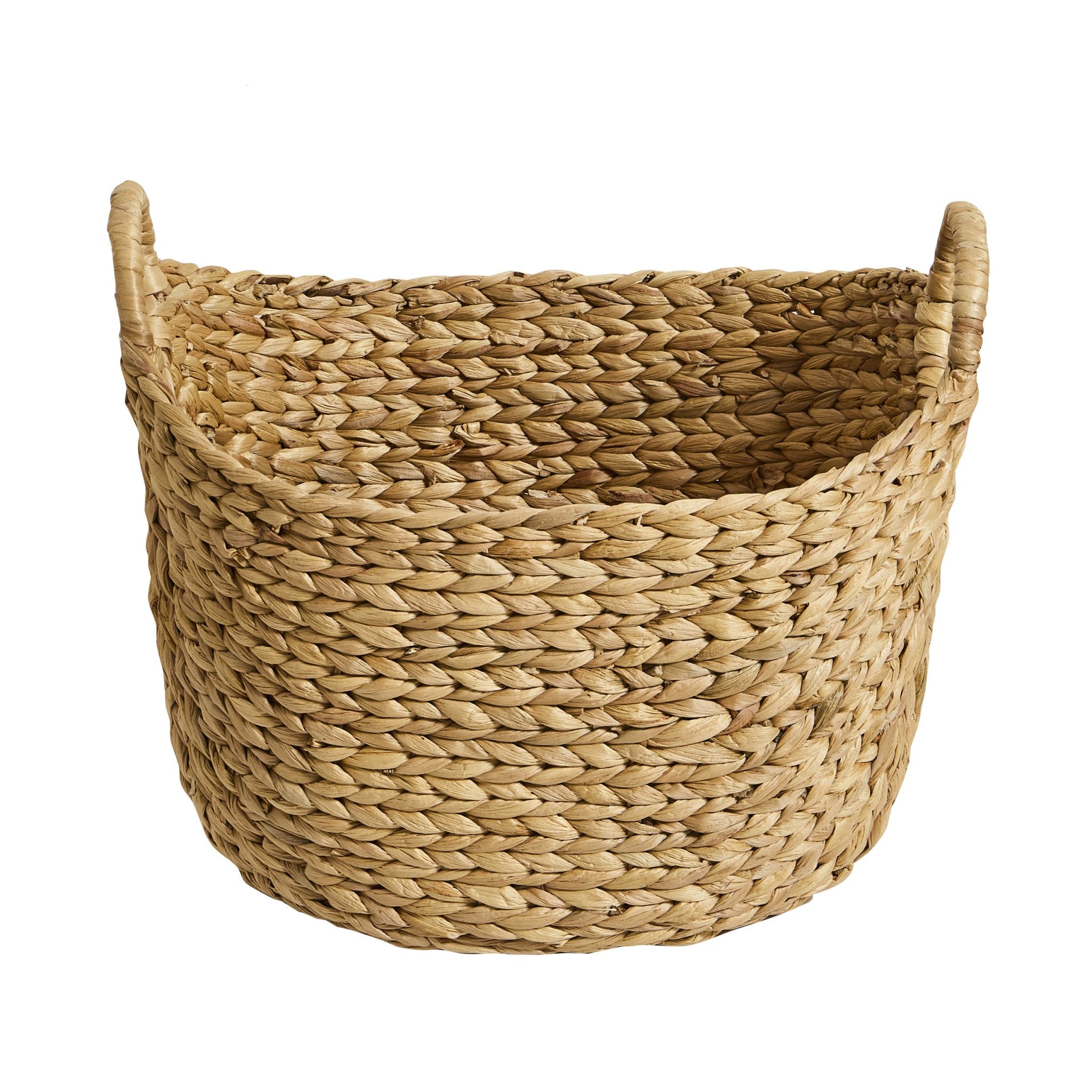 Dusklia - Water Hyacinth Basket - Natural