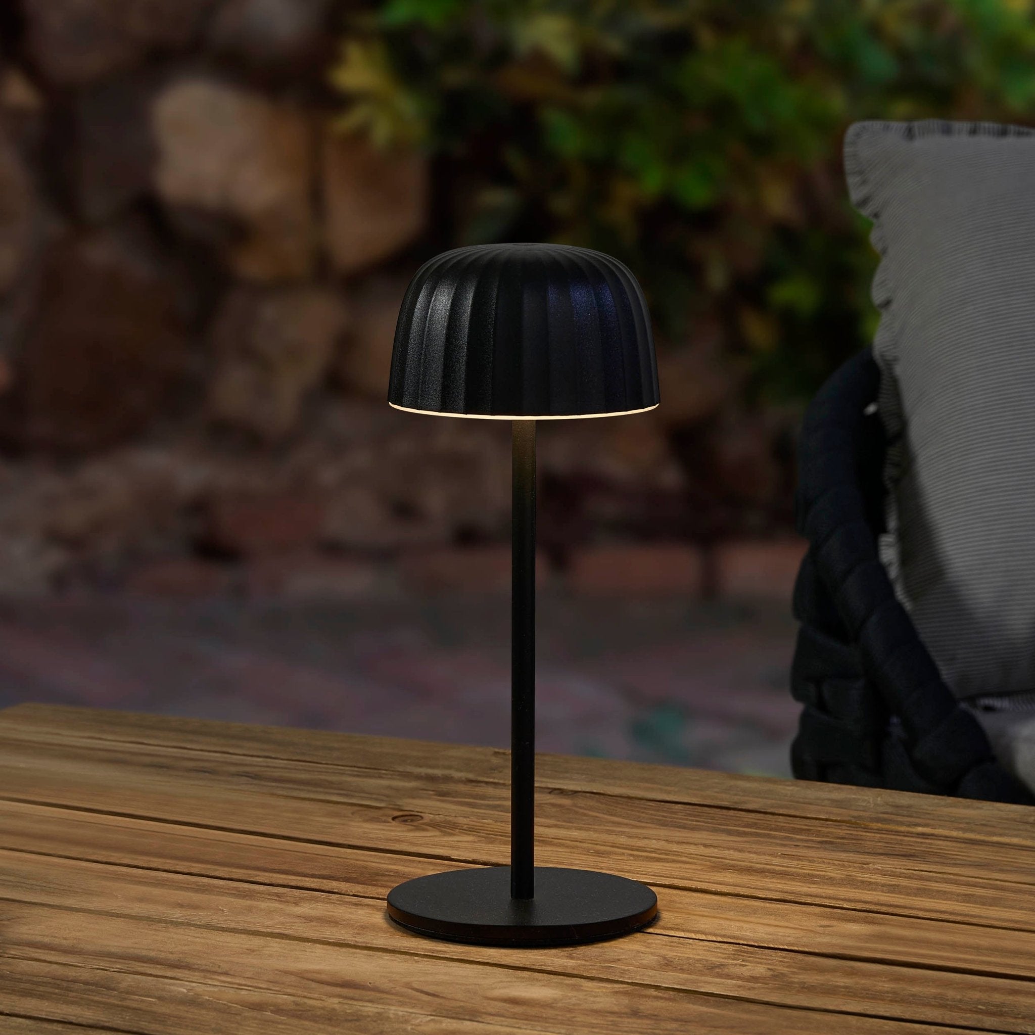 Dusklia - LED Rechargeable Table Light - Black