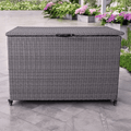 Dusklia - Weave Outdoor Storage Box 510L - Charcoal