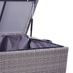 Dusklia - Weave Outdoor Storage Box 510L - Charcoal