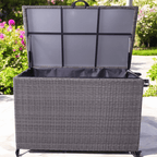Dusklia - Weave Outdoor Storage Box 510L - Charcoal