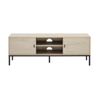 Dusklia - Willow 140cm TV Unit for TVs up to 60 - Light Wood