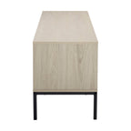 Dusklia - Willow 140cm TV Unit for TVs up to 60 - Light Wood