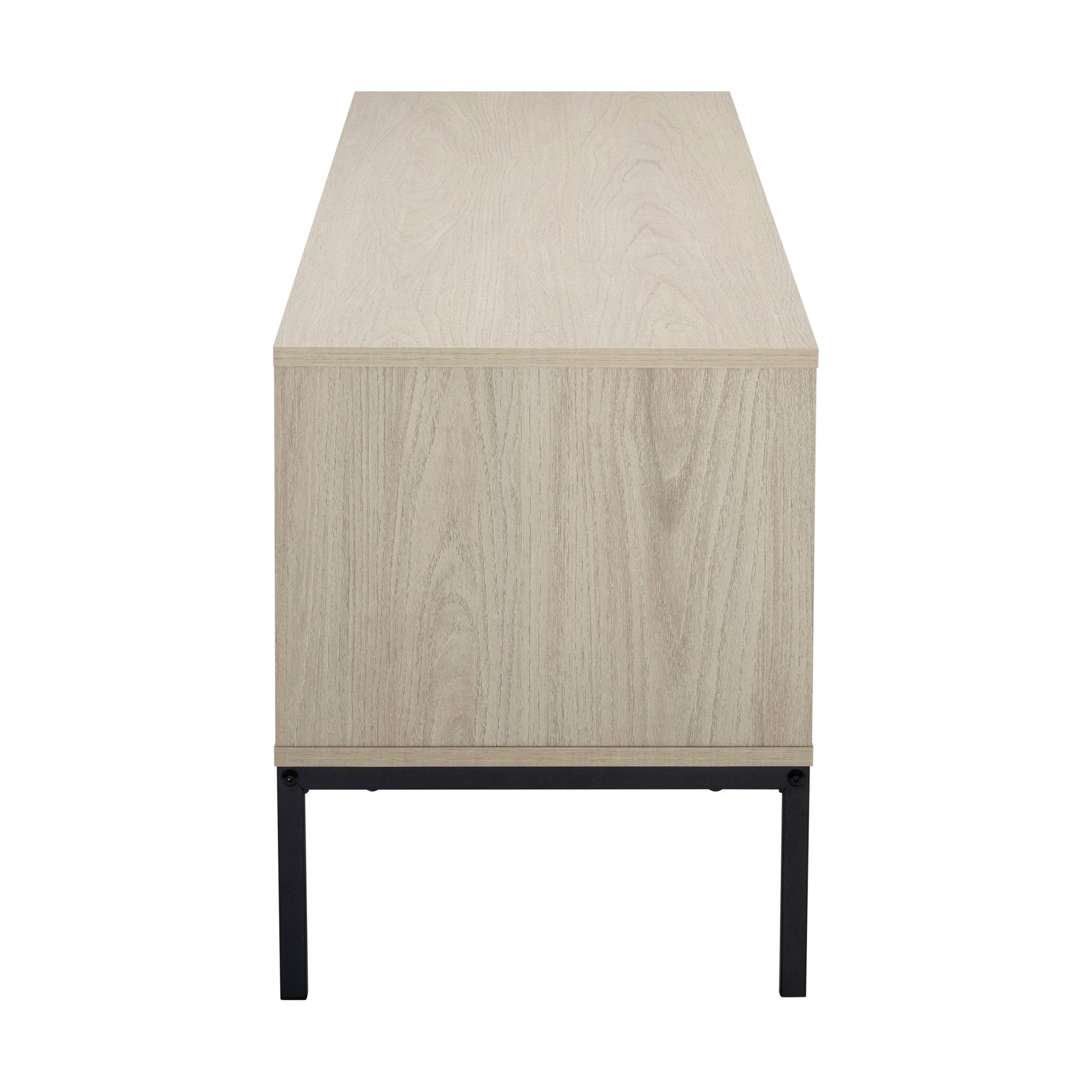 Dusklia - Willow 140cm TV Unit for TVs up to 60 - Light Wood