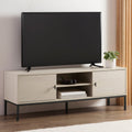 Dusklia - Willow 140cm TV Unit for TVs up to 60 - Light Wood
