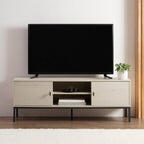 Dusklia - Willow 140cm TV Unit for TVs up to 60 - Light Wood