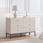 Dusklia - Willow 6 Drawer Chest - Light Wood