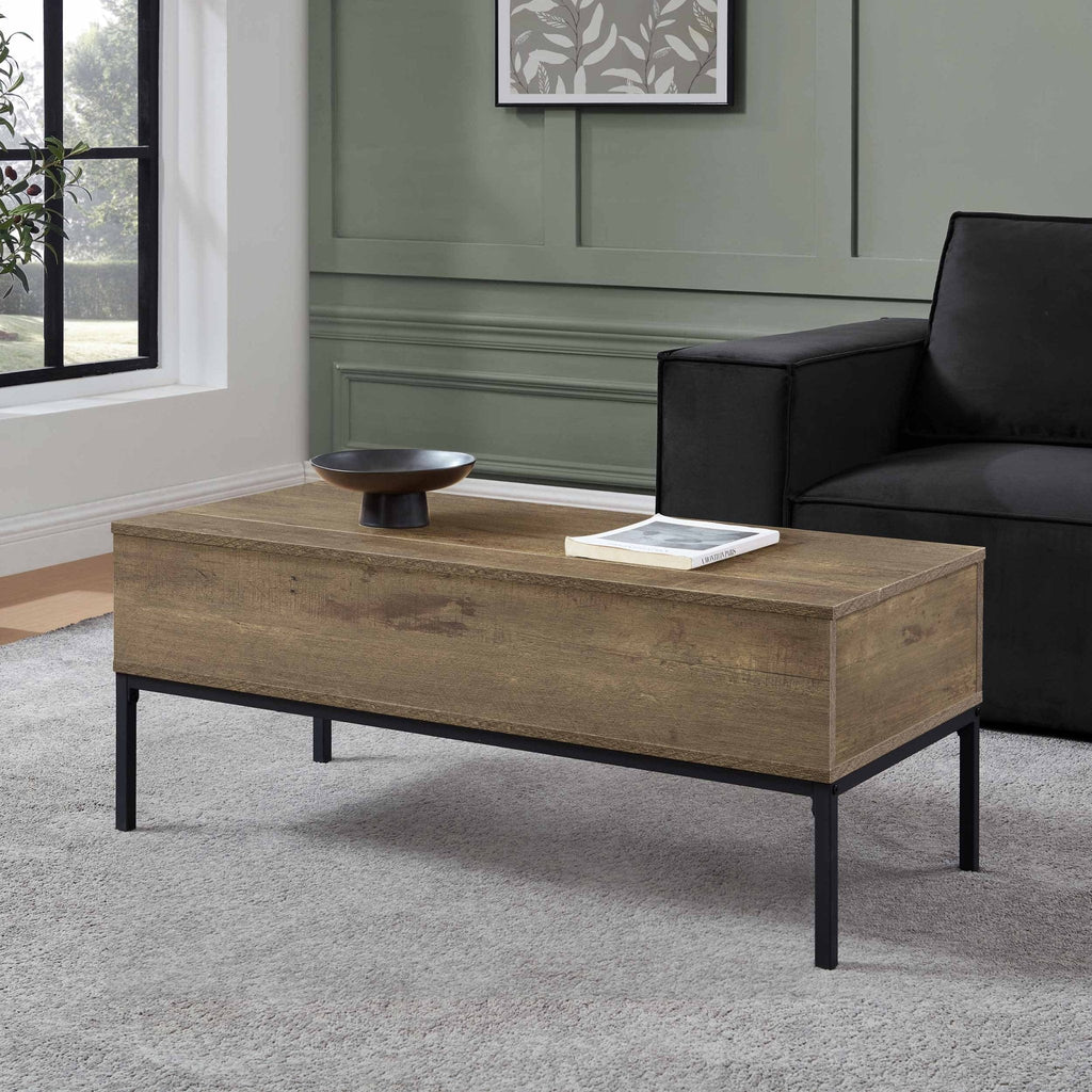 Dusklia - Willow Lift Up Coffee Table - Mango Wood